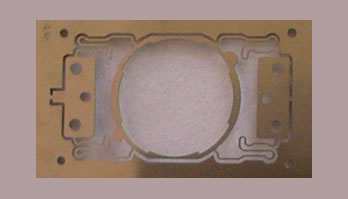 Etched electronic shielding and shells